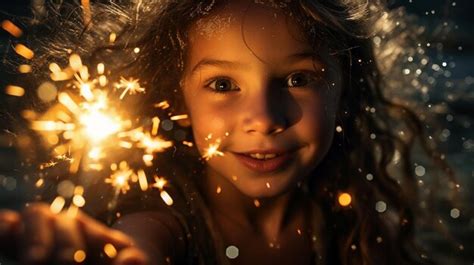 Premium AI Image | Sparkler closeup photo firework Sant Joan Saint John ...