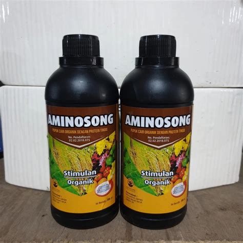 Jual Pupuk Organik Cair AMINOSONG 500 Ml Asam Amino Organik