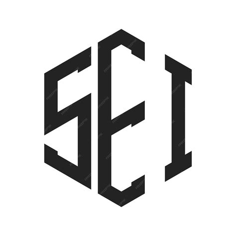 premium vector sei logo design initial letter sei monogram logo