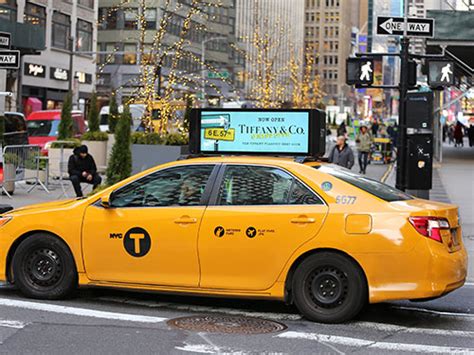 Taxi Advertising In New York City Ny Get Manhattan Taxi Ads Here