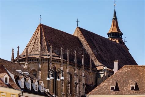 Iglesia Negra De Brasov En Rumania Foto De Archivo Imagen De Historia