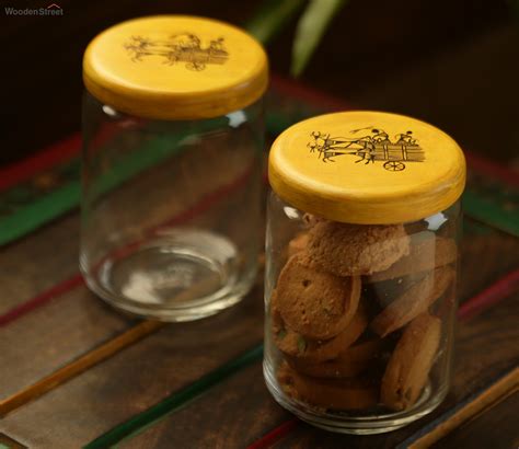 Buy Duals Of Warli Snacks And Cookies Jar Set Online In India At Best