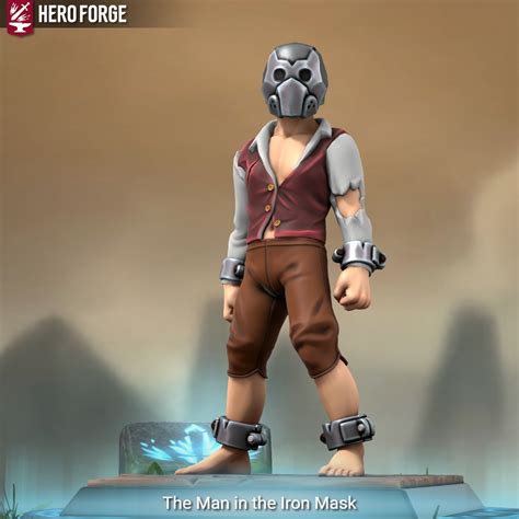 Heroforge The Man In The Iron Mask By Kyleman98 On Deviantart