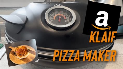 Amazon Klaif Electric Pizza Oven Review Youtube