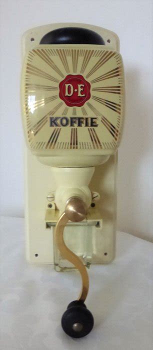 Douwe Egberts Luxe Wand Koffiemolen Aardewerk Hout Catawiki