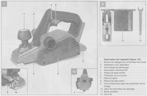 Einhell Professional Rabot Portatif Sans Fil TP PL 18 3 Li BL Solo