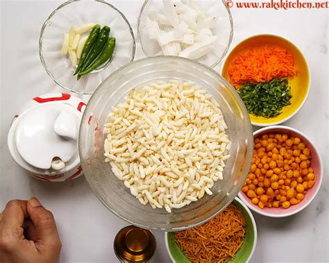 garlic bhel karnataka style street food raks kitchen