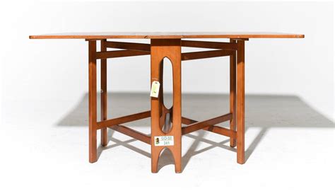 Mid Century Modern Drop Leaf Dining Table - Dec 05, 2022 | Gallery ...