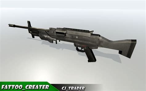 3D model MG4 Gun Low-poly 3D model VR / AR / low-poly | CGTrader