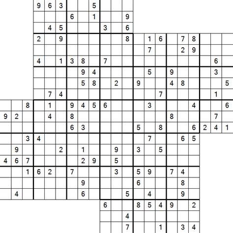 Kazaguruma Hard Sudoku Puzzles Net