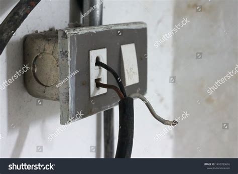 Wire Without Proper Plug Socket Unsafe Shutterstock