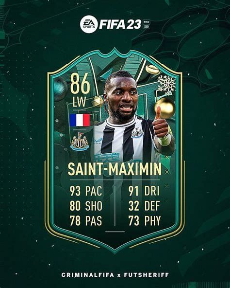 FIFA 23 leaks hint at Allan Saint-Maximin coming to the Winter ...