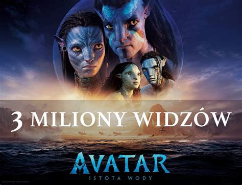 Avatar Istota wody 3 miliony widzów w Polsce rekord kinowy