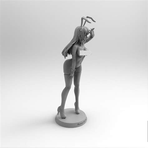 A126 Sexy Bunny Girl 001 Sfw Nsfw Stl 3d Model Etsy Uk