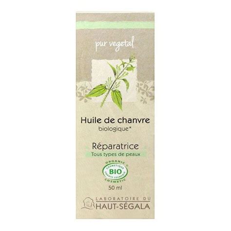 Huile De Chanvre Bio Nourrissante Et Apaisante 50ml