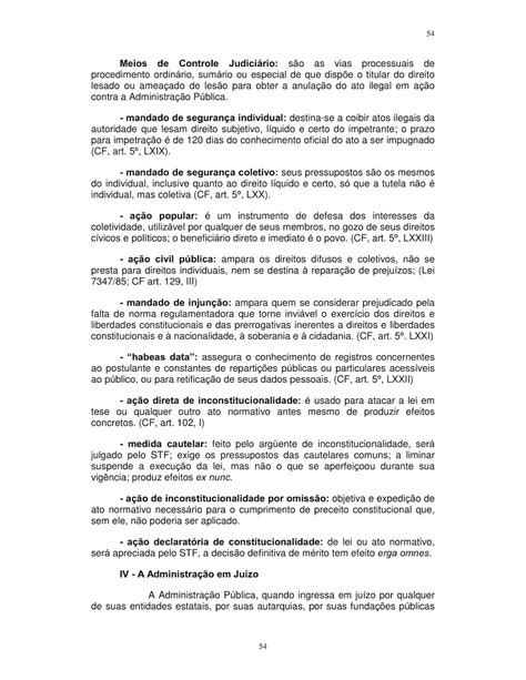 RESUMO DE DIREITO ADMINISTRATIVO.