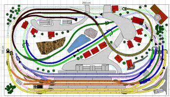 Mittelgro E Anlagen Teil Modellbahn Hoeber N Scale Model Trains