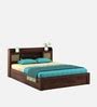 Buy Kosmo Jude King Size Bed In Sheesham Finish With Box Storage At