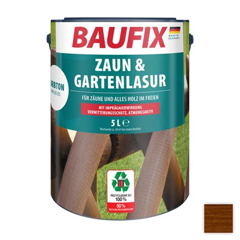 Baufix Zaun und Gartenlasur Kastanie von Norma für 9 99 ansehen