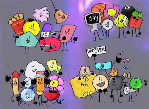 Bfb Bday Part 1 Bfdi💖 Amino