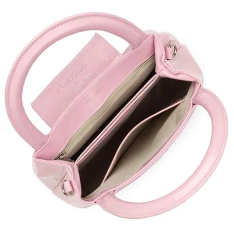 Lancaster Carla Sac à Main Vernis 480 019 Rose