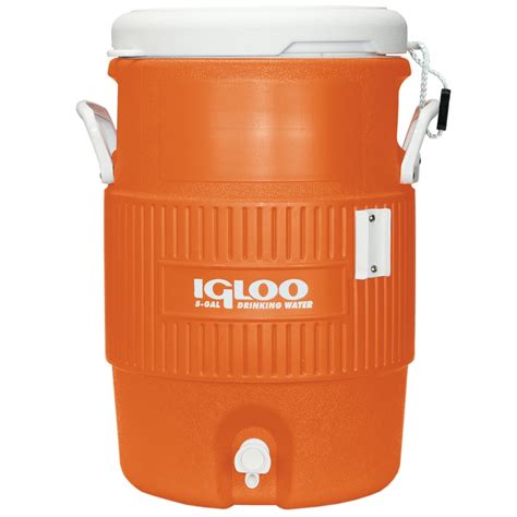 Igloo 5 Gallon Heavy Duty Beverage Cooler Orange