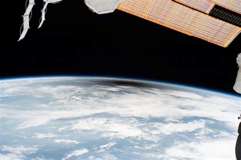 Impactantes Im Genes El Eclipse Visto Desde El Espacio Por La Nasa