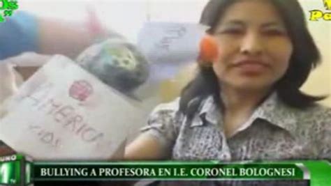 Profesora Es Víctima De Bullying En Colegio De Tacna Actualidad Peru21