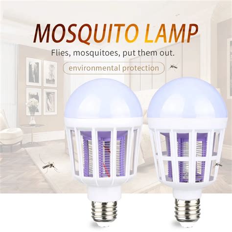 E In Mosquito Killer Led Bulb Uv Light Lighting Mosquito Control