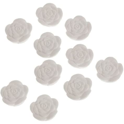 Pcs Galet Aromatique Diffuseur D Huiles Essentielles Fleur Rose