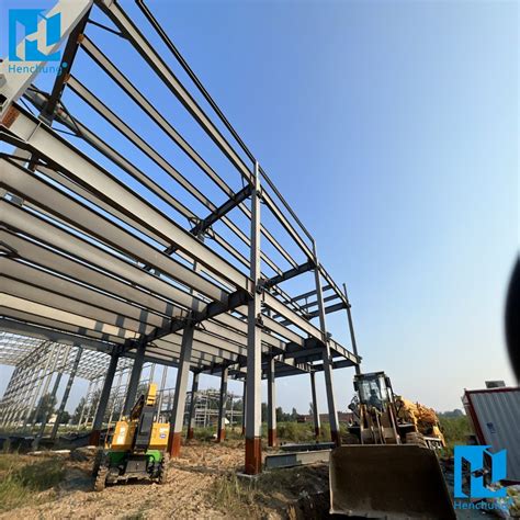 Prefabricated Steel Structure Logistics Warehouse Workshop Steel Shed