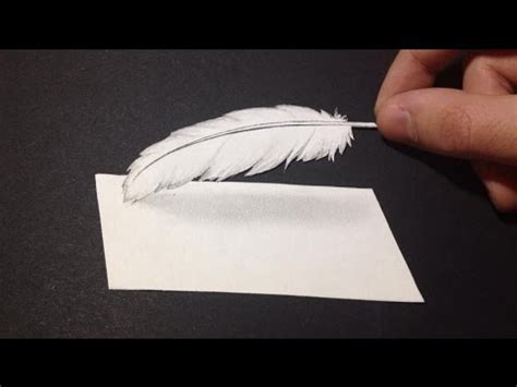 Comment Dessiner Une Plume D Mini Tutoriel Youtube