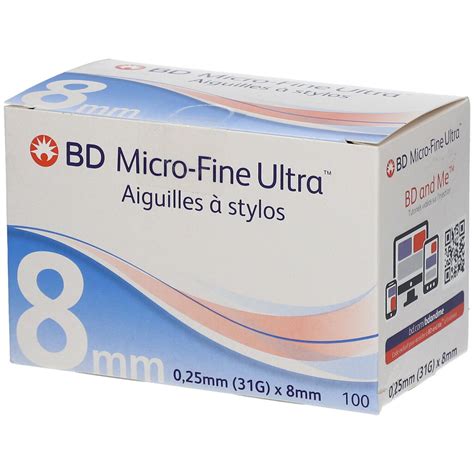 BD Micro Fine Ultra 8 Mm 31G 100 St Shop Apotheke