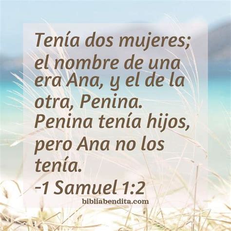 Ana E Penina Versículo - Explicación 1 Samuel 1:2. 'Tenía dos mujeres; el nombre de una era Ana ...