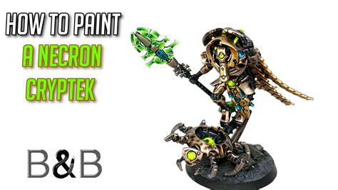 Video How To Paint A Necron Cryptek The Brush And Boltgun