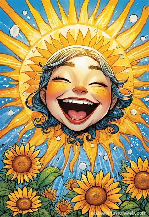 Joyful Sunshine Art Creation | Stable Diffusion Online