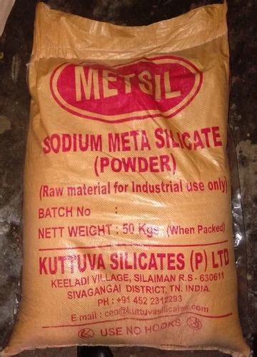 Technical Grade Sodium Metasilicate Powder Kg At Rs Kg In Chennai