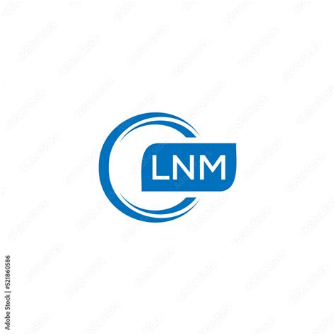 lnm letter design  logo  iconlnm typography  technology