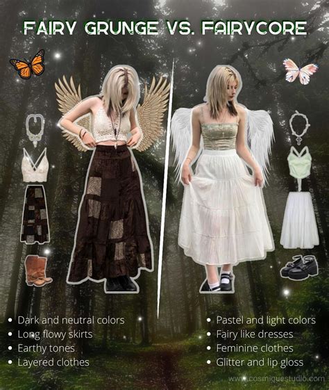 Fairy Grunge Aesthetic: Complete Guide + 5 Outfit Ideas - Cosmique Studio - Aesthetic Clothing