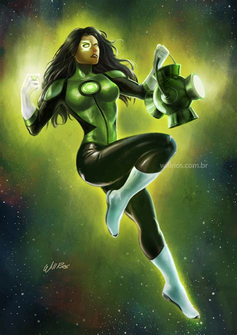 Jessica Cruz Green Lantern By Willrios On Deviantart