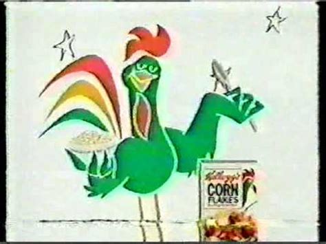 Kelloggs Corn Flakes Cornelius Rooster Commercial Youtube