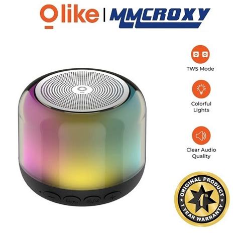 Jual Olike SF1 Portable Speaker Colorful RGB Light Bluetooth 5 0