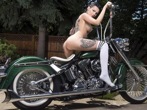 Women Are Hotter When Naked On A Motorcycle