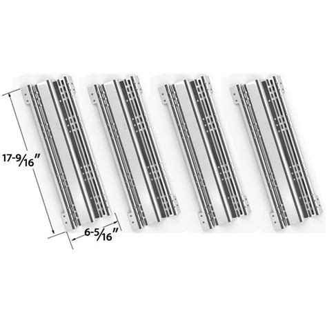 4 Pack Stainless Steel Heat Plate Replacement For Brinkmann And