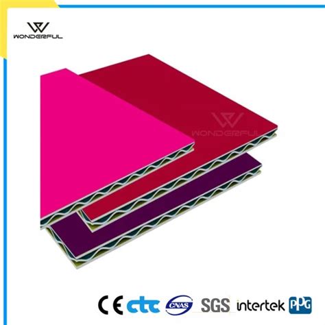 Chameleon Color Fireproof Facade Sandwich Core Composite Panel Exterior