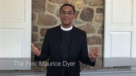 A Preview Of Sundays Sermon With The Rev Maurice Dyer Youtube