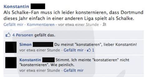 Wenn Konstantin Konstatiert Facebook Win Des Tages 05 11 2013