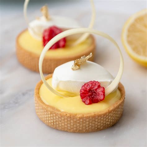 Elegant Lemon Tarts Sugar Geek Show