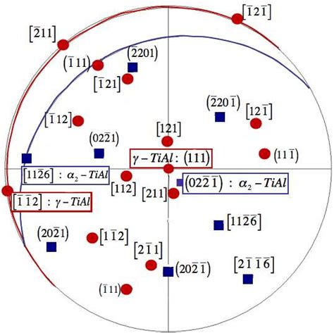 Stereographic Projection Constructed Using 111 As The Projection