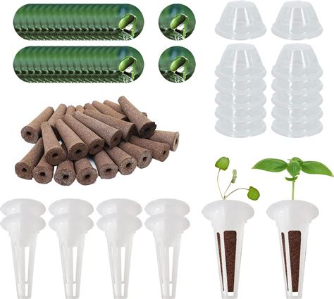 120pcs Seed Pod Kit Hydroponic Growing System 30 Grow Sponges 30